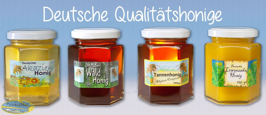Puntzelhof Deutsche Qualitätshonige