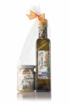 Puntzelhof - Hausgemachter Bergkräuter Senf und Bergkräuter Öl in der hübschen Geschenk Packung